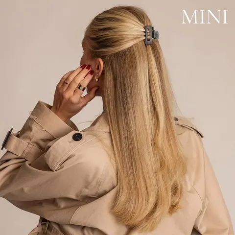 Glansig Duvgrå Mini 2 pack