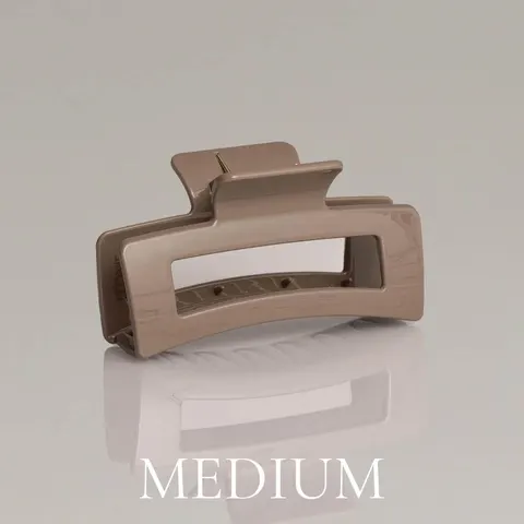 Glansig Taupe M