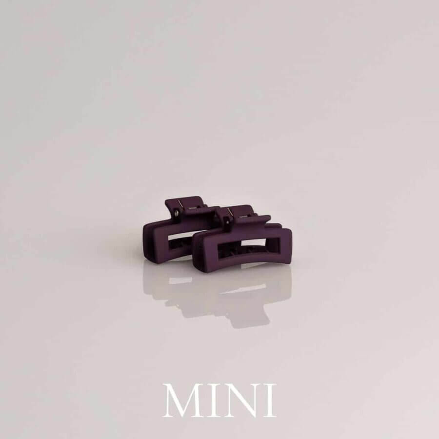 Mörkt plommon Mini 2 pack