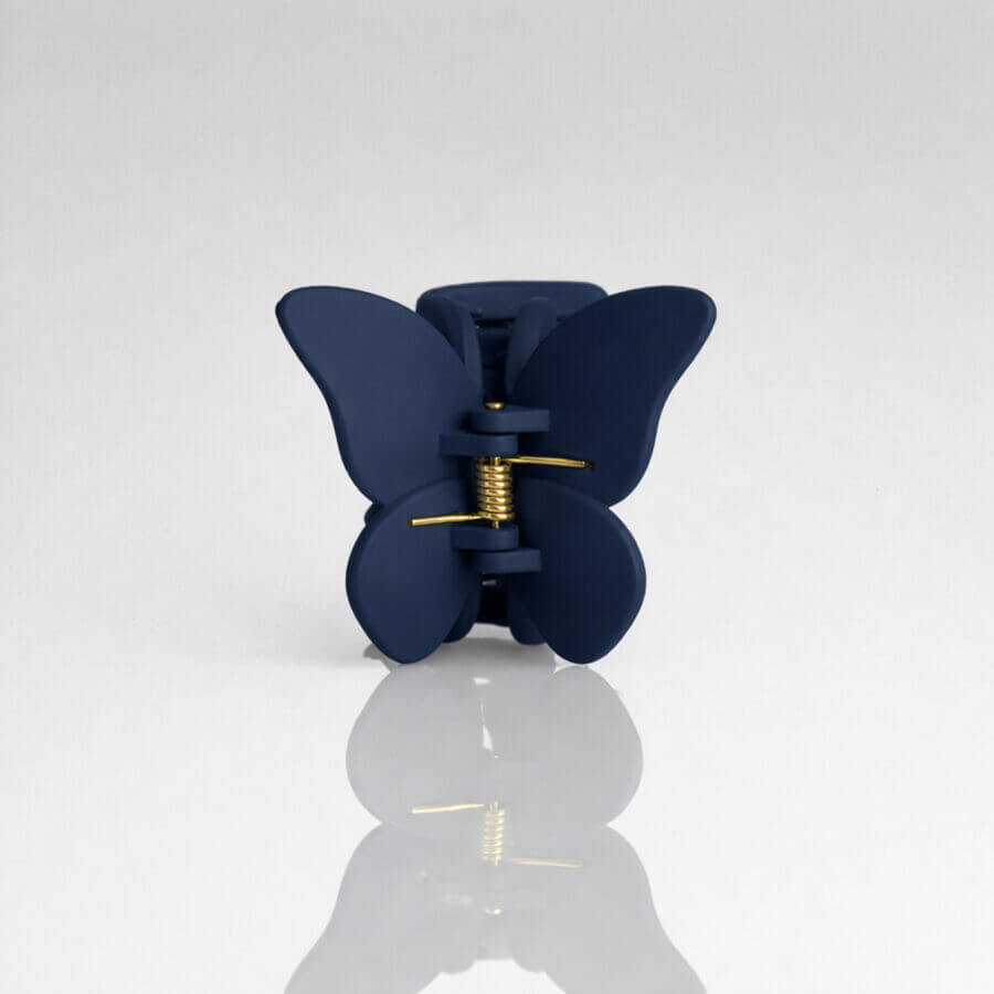 Fjäril Midnattsblå